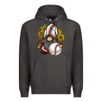 Smoke baseball gnome Premium Hoodie - RacoonDesign