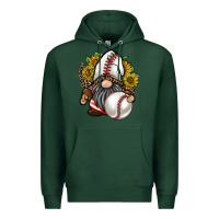 Sports Green baseball gnome Premium Hoodie - RacoonDesign