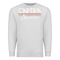Dove Grey captiva florida t shirt Premium Sweatshirt - linhVisuals