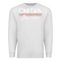 Oatmeal Heather captiva florida t shirt Premium Sweatshirt - linhVisuals