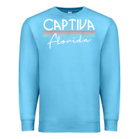 Ocean Blue captiva florida t shirt Premium Sweatshirt - linhVisuals