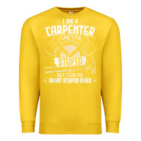 Lemon i can't fix stupid   funny carpentry woodworking carpenter t shirt Premium Sweatshirt - linhVisuals