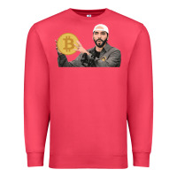 Cardinal el salvador bitcoin bukele legal tender cryptocurrency btc t shirt Premium Sweatshirt - linhVisuals