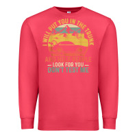 Cardinal i will put you in the trunk and help people funny saying t shirt Premium Sweatshirt - linhVisuals