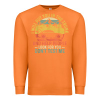 Carrot i will put you in the trunk and help people funny saying t shirt Premium Sweatshirt - linhVisuals