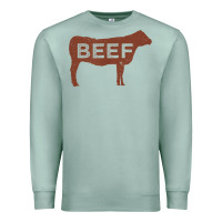 Seafoam beef t shirt, beef cattle shirt Premium Sweatshirt - linhVisuals