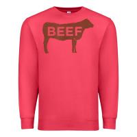 Cardinal beef t shirt, beef cattle shirt Premium Sweatshirt - linhVisuals