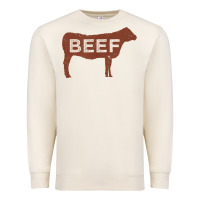 Sandshell beef t shirt, beef cattle shirt Premium Sweatshirt - linhVisuals