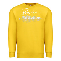 Lemon boston skyline t shirt for women, men, girls & boys Premium Sweatshirt - linhVisuals