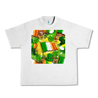 Lunar Rock Ireland flag with St. Patrick's Day  digital paper Urban Heavy Tee - BundleAndBundleShop