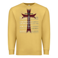 Knights Templar Crusader Cross Ring Order Be Without Fear T Shirt Premium Sweatshirt | Teevron