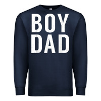 Navy boy dad son father daddy dad t shirt Premium Sweatshirt - linhVisuals