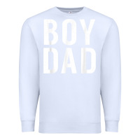 White boy dad son father daddy dad t shirt Premium Sweatshirt - linhVisuals