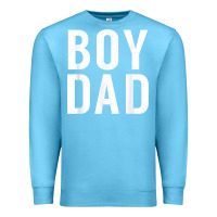 Ocean Blue boy dad son father daddy dad t shirt Premium Sweatshirt - linhVisuals