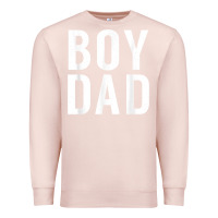 Pale Pink boy dad son father daddy dad t shirt Premium Sweatshirt - linhVisuals