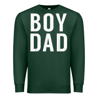 Sports Green boy dad son father daddy dad t shirt Premium Sweatshirt - linhVisuals