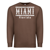 Chestnut miami florida souvenir t shirt Premium Sweatshirt - linhVisuals