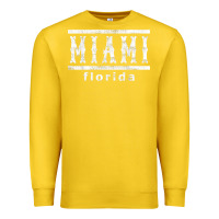 Lemon miami florida souvenir t shirt Premium Sweatshirt - linhVisuals