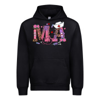 Black valentines day ma nurse Urban Hoodie - RanaPortraitStore