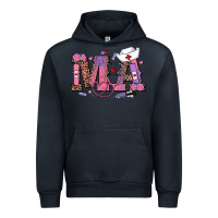 Navy valentines day ma nurse Urban Hoodie - RanaPortraitStore