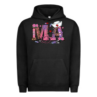 Pigment Black valentines day ma nurse Urban Hoodie - RanaPortraitStore