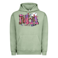 Pigment Oil Green valentines day ma nurse Urban Hoodie - RanaPortraitStore