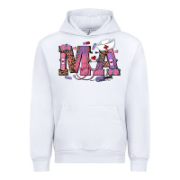 White valentines day ma nurse Urban Hoodie - RanaPortraitStore