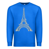 True Royal eiffel tower with diamonds the parisian french love sign t shirt Premium Sweatshirt - linhVisuals