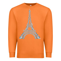 Carrot eiffel tower with diamonds the parisian french love sign t shirt Premium Sweatshirt - linhVisuals