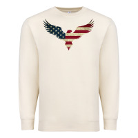 Sandshell bald eagle  america Premium Sweatshirt - linhVisuals