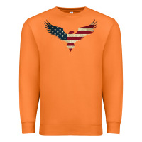 Carrot bald eagle  america Premium Sweatshirt - linhVisuals