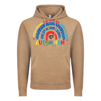Vintage Coffee often stressed a bit of a mess totally blessed aut Vintage Hoodie - CowhideDigitalArt