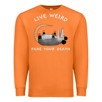 Carrot funny opossum possum tee live weird fake your death t shirt Premium Sweatshirt - linhVisuals