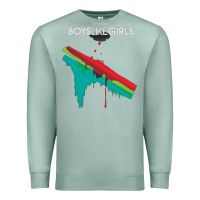 Seafoam boys like girls [tb] Premium Sweatshirt - linhVisuals