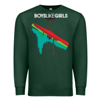 Sports Green boys like girls [tb] Premium Sweatshirt - linhVisuals
