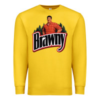 Lemon brawny paper towel guy Premium Sweatshirt - linhVisuals