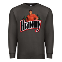 Smoke brawny paper towel guy Premium Sweatshirt - linhVisuals
