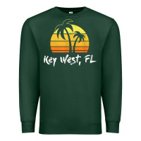 Sports Green retro key west t shirt florida beach shirt Premium Sweatshirt - linhVisuals