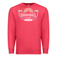 Cardinal sanibel island retro style florida t shirt Premium Sweatshirt - linhVisuals