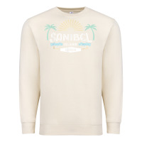Sandshell sanibel island retro style florida t shirt Premium Sweatshirt - linhVisuals