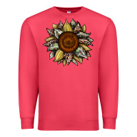 Cardinal sunflower camouflage and leopard 2 Premium Sweatshirt - JahusDesignShop