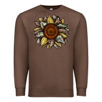 Chestnut sunflower camouflage and leopard 2 Premium Sweatshirt - JahusDesignShop