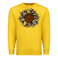 Lemon sunflower camouflage and leopard 2 Premium Sweatshirt - JahusDesignShop