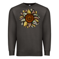 Smoke sunflower camouflage and leopard 2 Premium Sweatshirt - JahusDesignShop