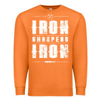 Carrot iron sharpens iron proverbs christian bible verse religious pullover h Premium Sweatshirt - linhVisuals