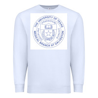 White utmb seal Premium Sweatshirt - linhVisuals