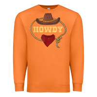 Carrot howdy shirt western rodeo country cowboy texan t shirt Premium Sweatshirt - linhVisuals
