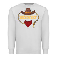 Dove Grey howdy shirt western rodeo country cowboy texan t shirt Premium Sweatshirt - linhVisuals