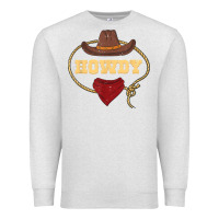 Oatmeal Heather howdy shirt western rodeo country cowboy texan t shirt Premium Sweatshirt - linhVisuals