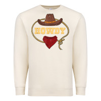 Sandshell howdy shirt western rodeo country cowboy texan t shirt Premium Sweatshirt - linhVisuals
